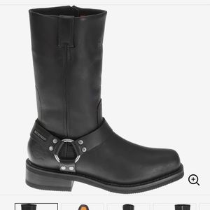 Mens Hustin waterproof Harley Davidson riding boots size 9